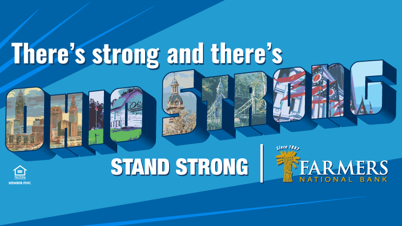 farmersbnkgroup's tweet photo. Stand Strong. At Farmers National Bank, we're encouraging all of customers, colleagues and members of our communities to adopt this mantra. Head to our website to be able to print out a poster or a coloring page for our Ohio Strong campaign today! https://t.co/qIRjp75Giy https://t.co/mOV3Er0I3c
