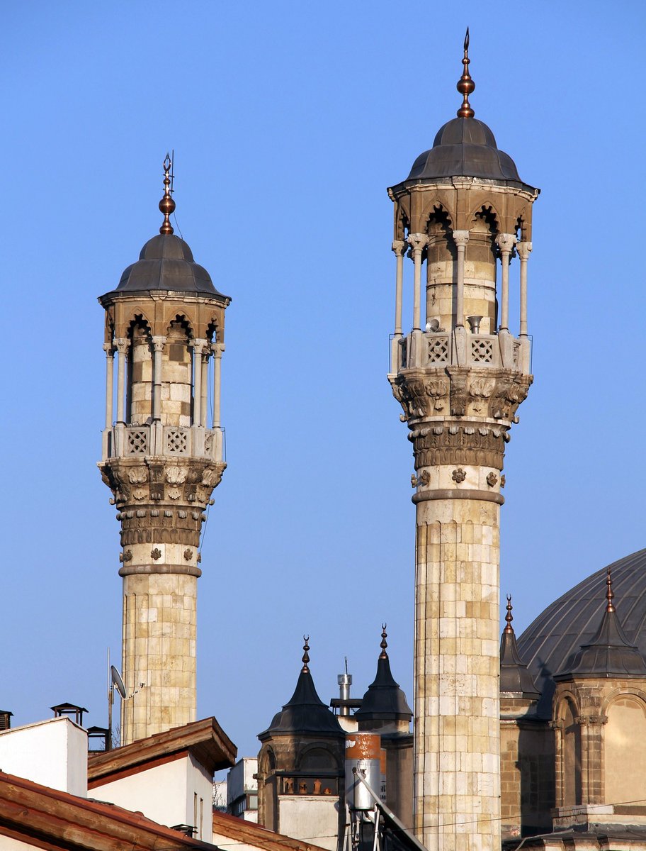 VisitKonyaCity's tweet image. A beautiful photograph of the very elegant #minarets of #Konya Aziziye #Mosque, which is one of the works of the late Ottoman period.

Photo by; @ahmetkus6 

#VisitKonya
#travelphotography 
#travel
#architecture 
#architecturelovers 
#architecturephotography 
#art