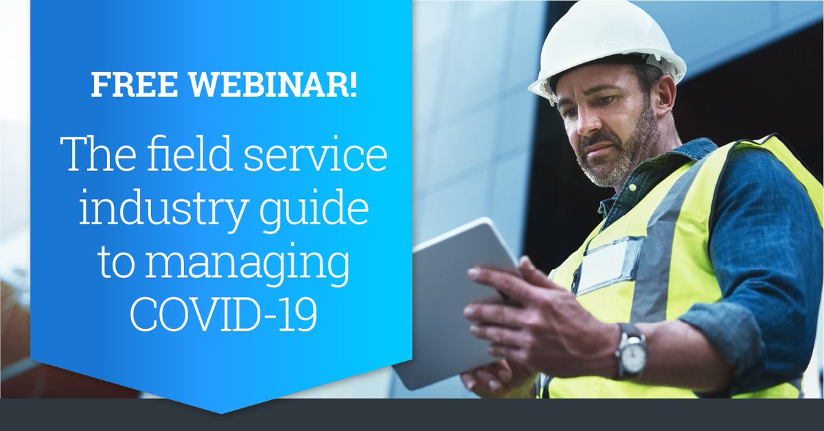 simprosoftware's tweet photo. If you haven’t registered for our upcoming webinar on managing #COVID19 as a #FieldService business, it’s not too late! Join us for practical tips on how to navigate this uncertain climate: 
AU &amp; NZ: https://t.co/9DwGlt6EDZ
UK: https://t.co/FTtzaR3SE8
USA: https://t.co/XI44yZdkSg https://t.co/aBFOsbU1eR