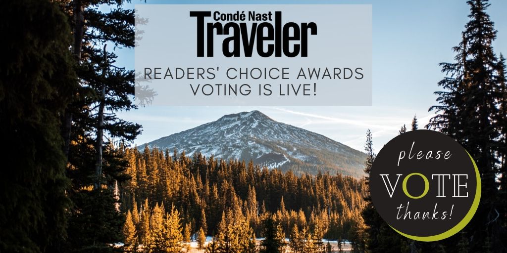 The <a href="/CNTraveler/">Condé Nast Traveler</a>'s 2020 Readers Choice Awards are live! If you've enjoyed your Oxford Hotel Bend experience, we'd be honored to have your vote [link in bio]! 🗳️✔️ #readerschoiceawards #condenasttraveler #condenast #theoxfordhotelbend #voteforus