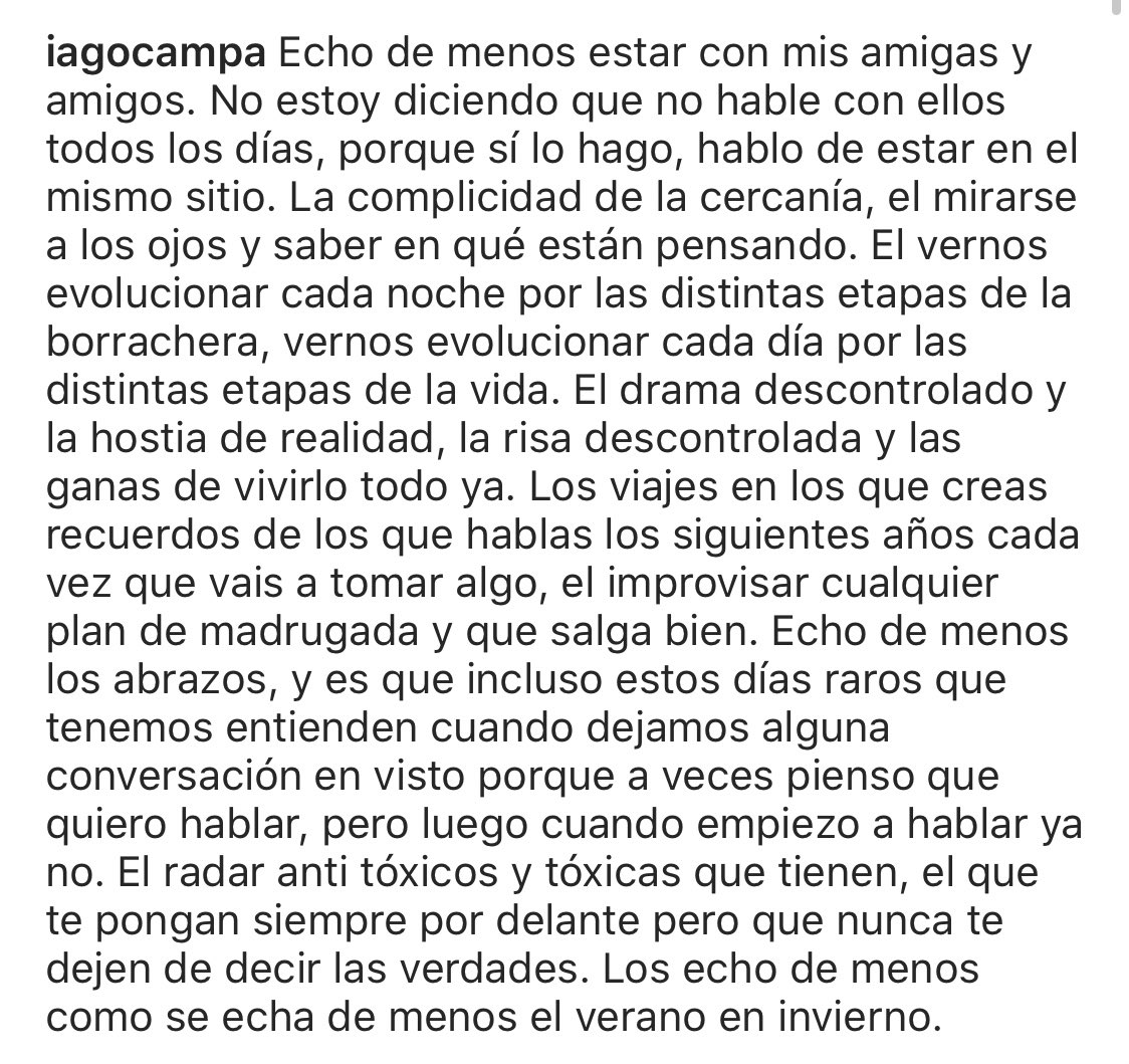 iagocampa's tweet photo. Echo de menos a mis amigos. https://t.co/KvZ3n4588X