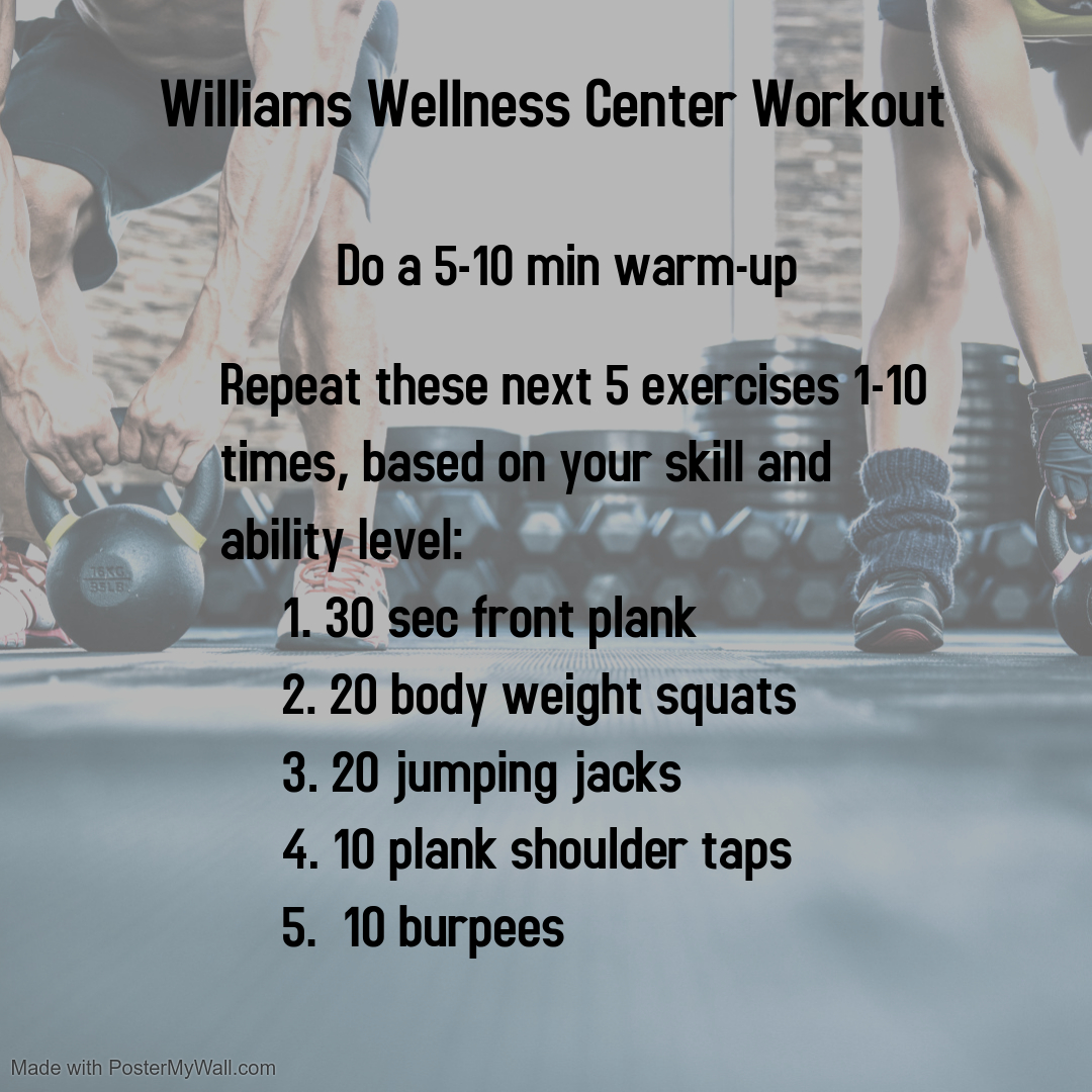 Williams Wellness Center (CenterWillams) Twitter