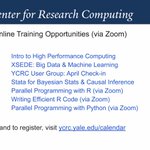 Photo by YaleCtrResearchComp (@YaleCRC)
