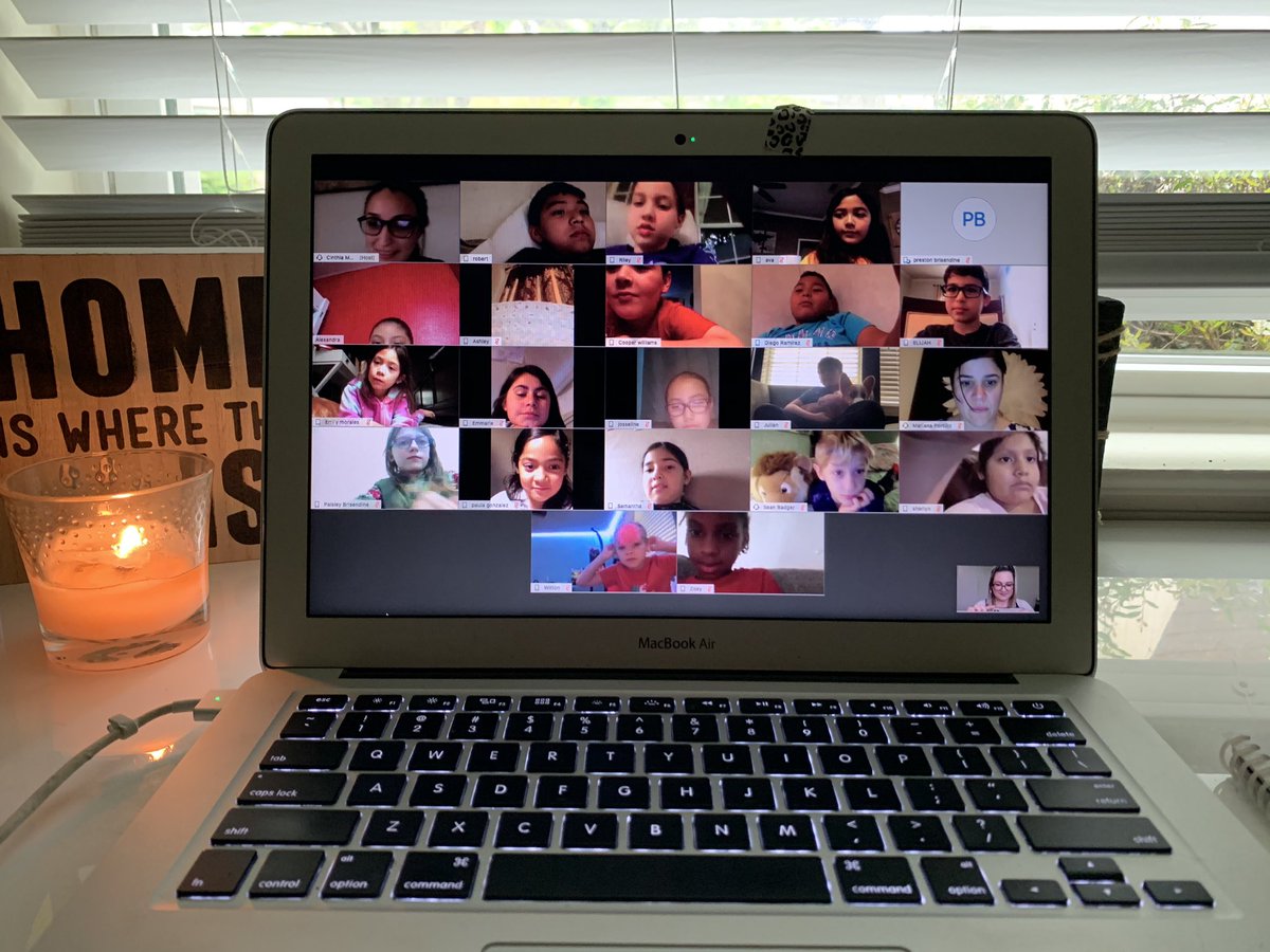 edwards_tes's tweet photo. My heart is exploding with happiness because I just got to WebEx with our babies!!! It’s so amazing to see those little smiles 🥰😊 So thankful for this technology and for being a 1-1 campus! #TESLeads #TigerPride #EdMo #EdMoDual #smilesformiles #AloneTogether https://t.co/Bgugshej1Z