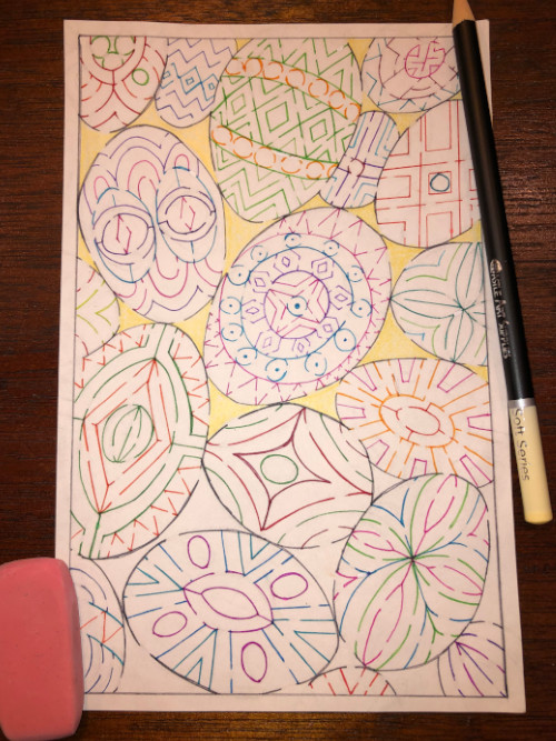 mazes_s's tweet photo. My latest maze - Easter Eggs maze - I hope everyone enjoys. If anyone can make it through all the eggs please let me know. https://t.co/FFqtcYMl5A https://t.co/YuE6g2XGue