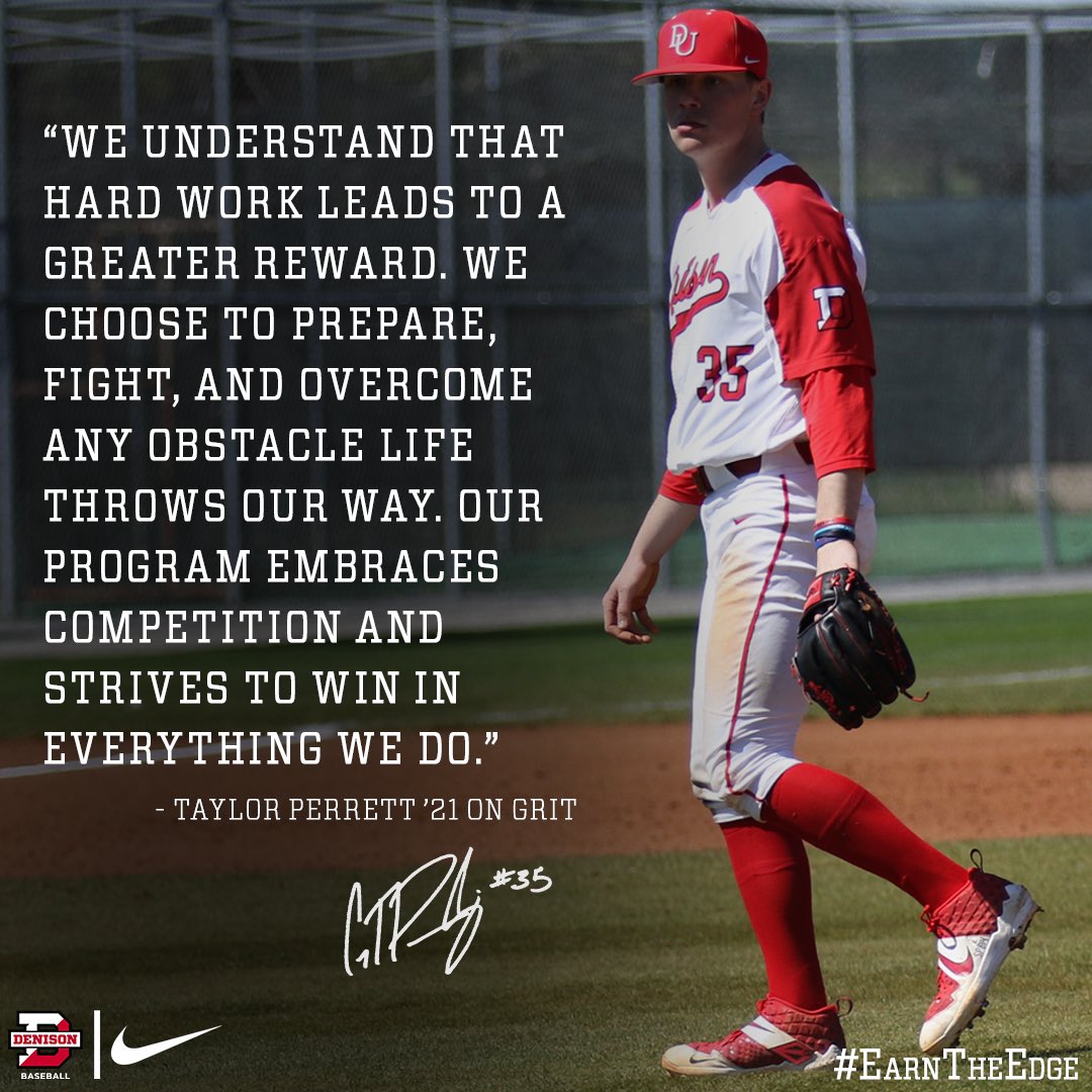 Grit - “The ability to persevere and overcome obstacles....resilience.” 

#EarnTheEdge