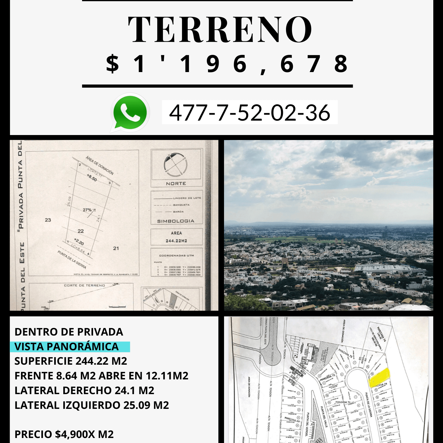 IM Bienes Raíces Gto on Twitter "Terreno en Lomas Punta del Este