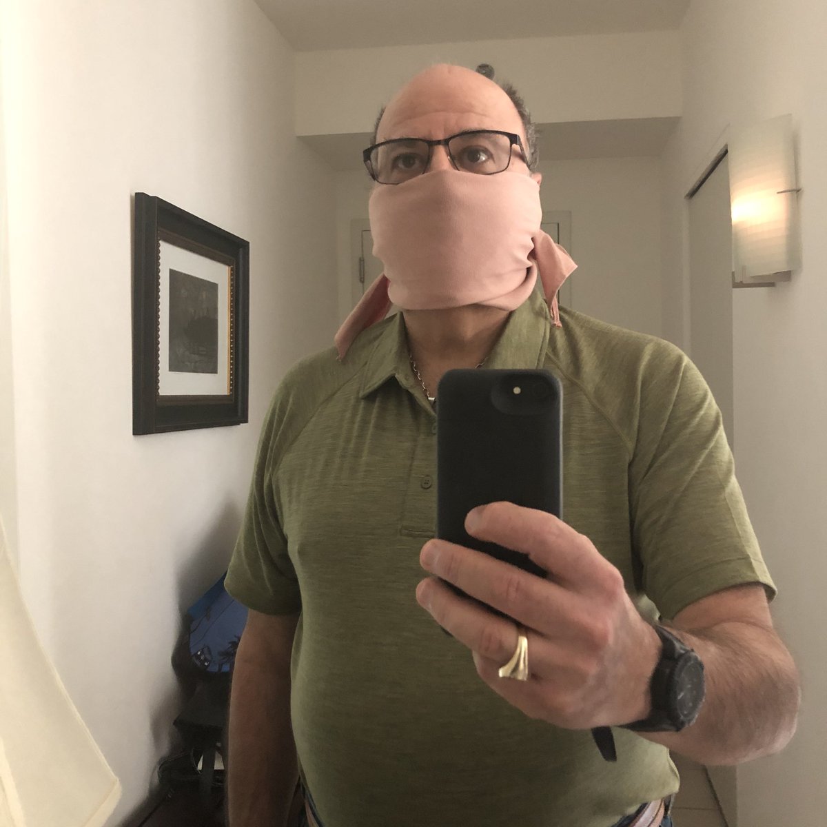 nutcracker88's tweet image. Am off call today and so am out of the hospital. Yet another use for your Woodbadge necker (or any other Scouting necker in your drawer/closet)! #woodbadge #backtogillwell