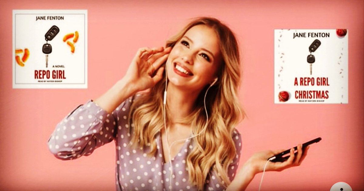 Want a chance to win my bestselling Repo Girl Series audiobooks? I’ll be drawing 2 lucky winners on April 20th! Enter under Contest on my Facebook Page JaneFentonBooks. #audiobooks #contest
