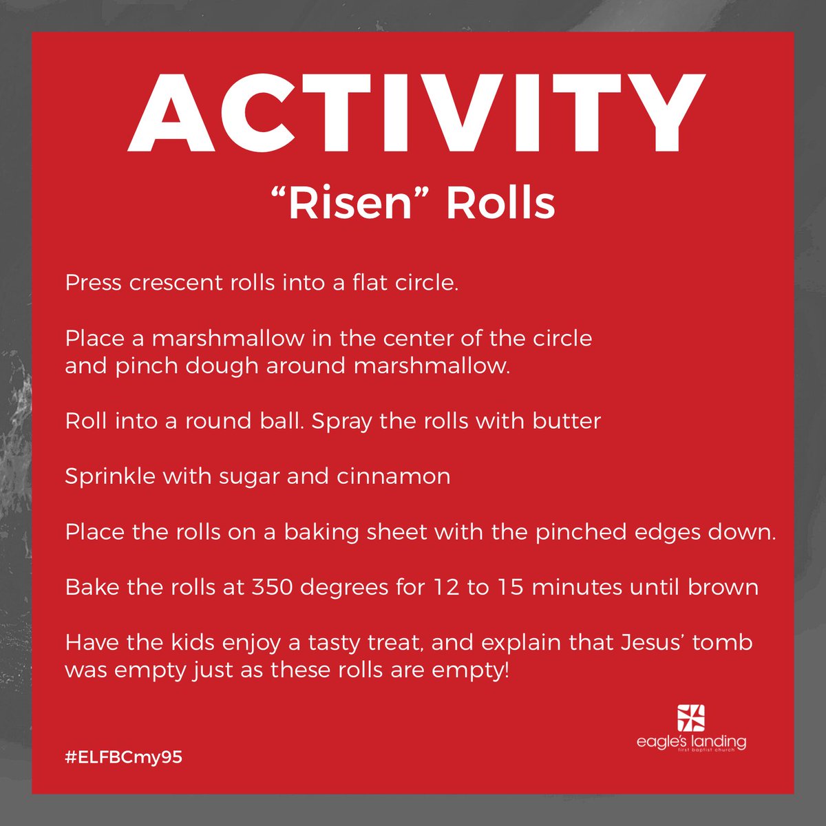 eagleslandingch's tweet photo. FAMILY GUIDE #5
We hope you and your family are staying well and safe! As you are at home with your family use this and the other ELFBC Family Guides available in the church app. These guides include family activities, a devotion and prayer time. #ELFBCmy95. https://t.co/4lhnDXss6e