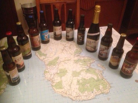 ArranBrewery's tweet photo. We are working flat out to meet #supermarket demand for #Arran Blonde.  Our website offers #bottle #beer and we can do #polypins and shortly #growlers filled from keg.
Our new Cider is ready and along with our Wild range of #Sour Beers we are just awaiting labels to launch. https://t.co/uZscHcB095