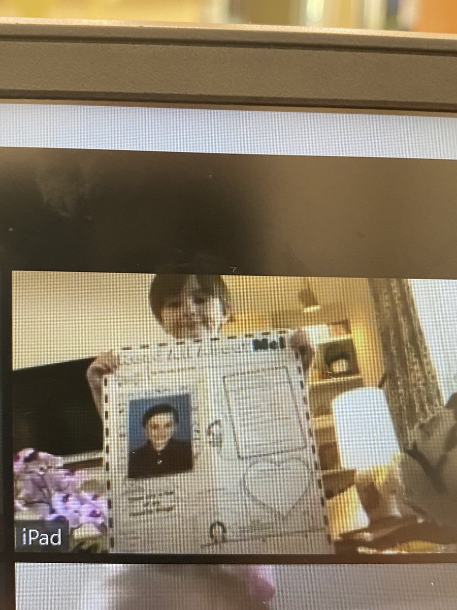 brightbunch20's tweet photo. ❤️ our weekly Zoom meetings! We sang Happy Birthday to Conner, Drew shared his Star Student poster, everybody shared their favorite stuffed animal, and a special guest!  The kids were so excited to see Mrs. Penny! I loved seeing their faces light up when they saw her! 😀 ⁦ https://t.co/9ugxtrmwva
