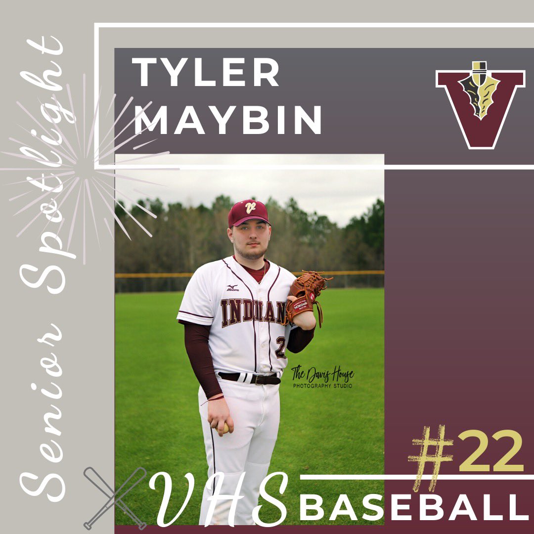VidaliaHS's tweet photo. Tyler is a great leader & teammate,takes pride in setting the example for our future Indians.”He’s always done whatever it took to help make the team better. Best of luck in your pursuit of Sports Management.” Coach Korn
#InThis2gether #VFam #IndianAthletics⚾️
🏹#RemainVStrong👊🏼 https://t.co/NPER65PRvr