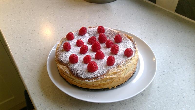 A couple of great looking Bakewell tarts from Connor and Jake. Fantastic baking talent demonstrated at Friday's Cooking Challenge <a href="/radnorsevenoaks/">Radnor House Sevenoaks</a>