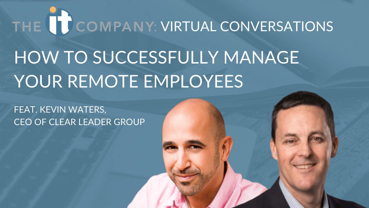 theitconet's tweet image. How to Manage Your Employees, Not the Environment, for Successful Remote Work - theitco.net/how-to-manage-…