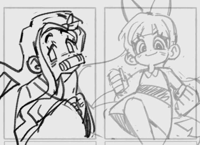 working on my six fanarts ? 