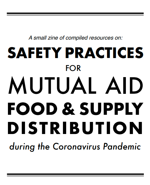 There is of course no issue more important than volunteer and aid recipient safety. In this enormously challenging environment, this guide on Mutual Aid Safety Practices is invaluable:  https://mutualaiddisasterrelief.org/wp-content/uploads/2020/03/COVID-SupplyDistro-MASafetyPracticesZine-WEB.pdf