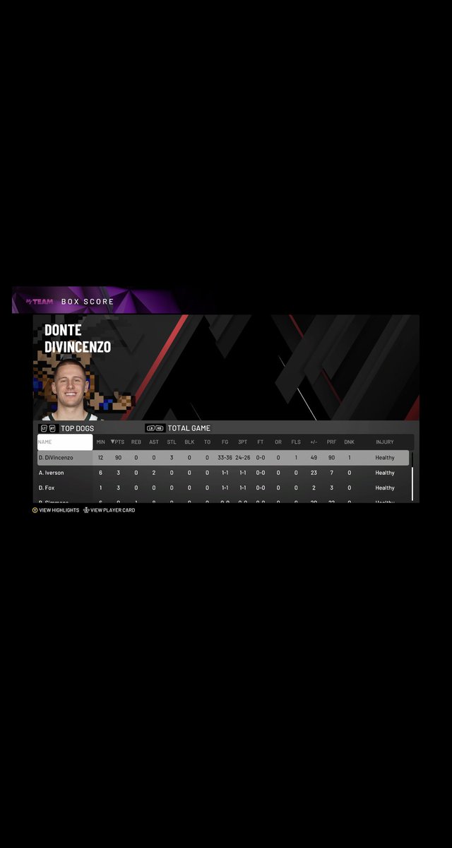 nbayer39's tweet photo. @NBA2K_MyTEAM #SpotlightSim this definitely deserves a card https://t.co/GaVF5OhVF9