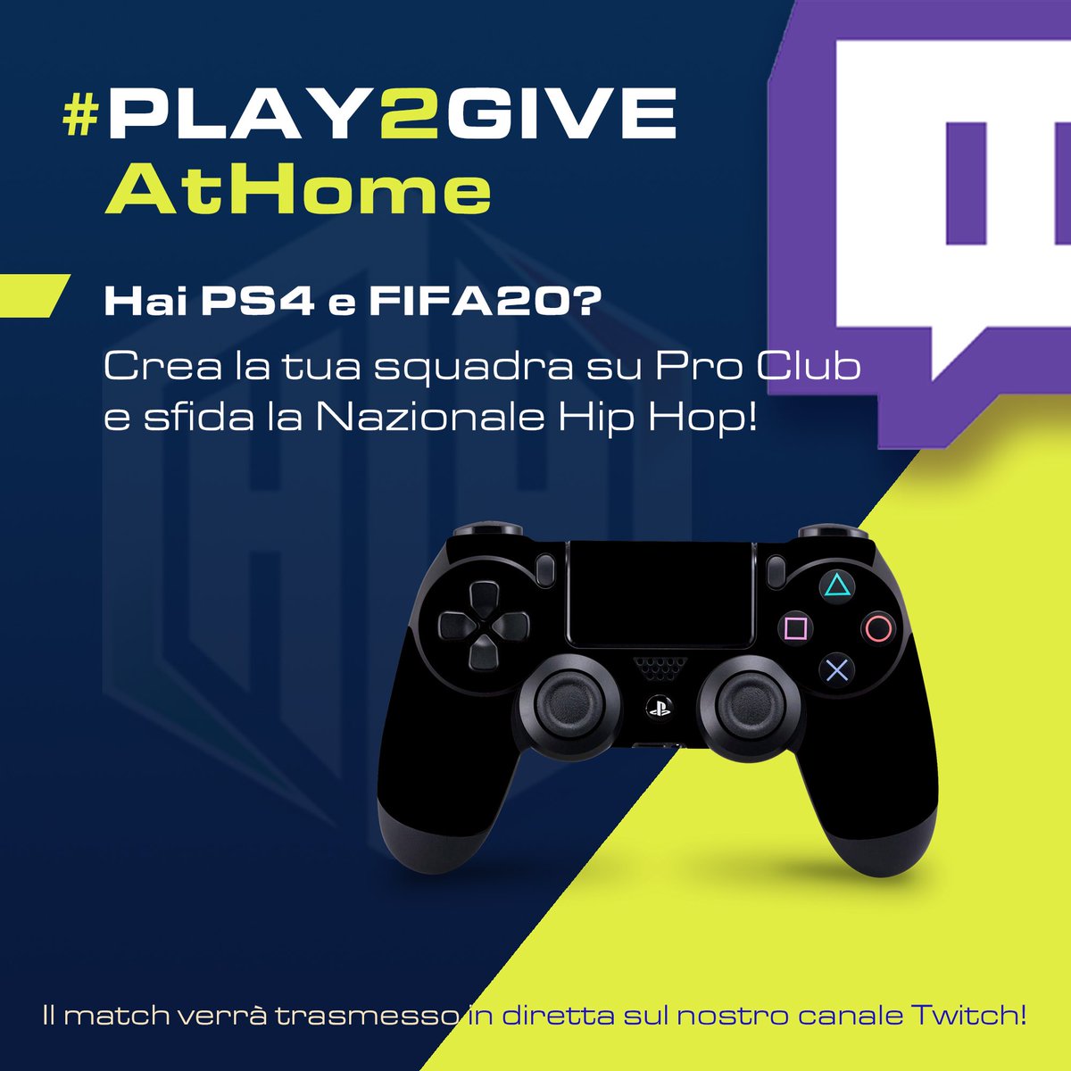 NazionaleHipHop's tweet photo. Cosa state aspettando? Scriveteci subito su info@nazionalehiphop.it per giocare con su @Twitch ! https://t.co/Jx4HZ0WYvk