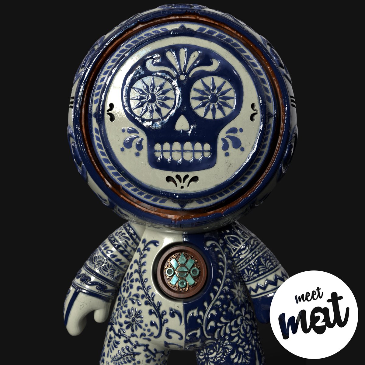 ymmanuel_who's tweet image. .@Substance3D 1/2 hey guys so I think I'm ready to start streaming, so I thought I could begin by showing how I made my #meetmat2 in #substancepainter since some people have asked, let me know if you would be more interested in just a walkthrough or a "from scratch". Please RT 😁