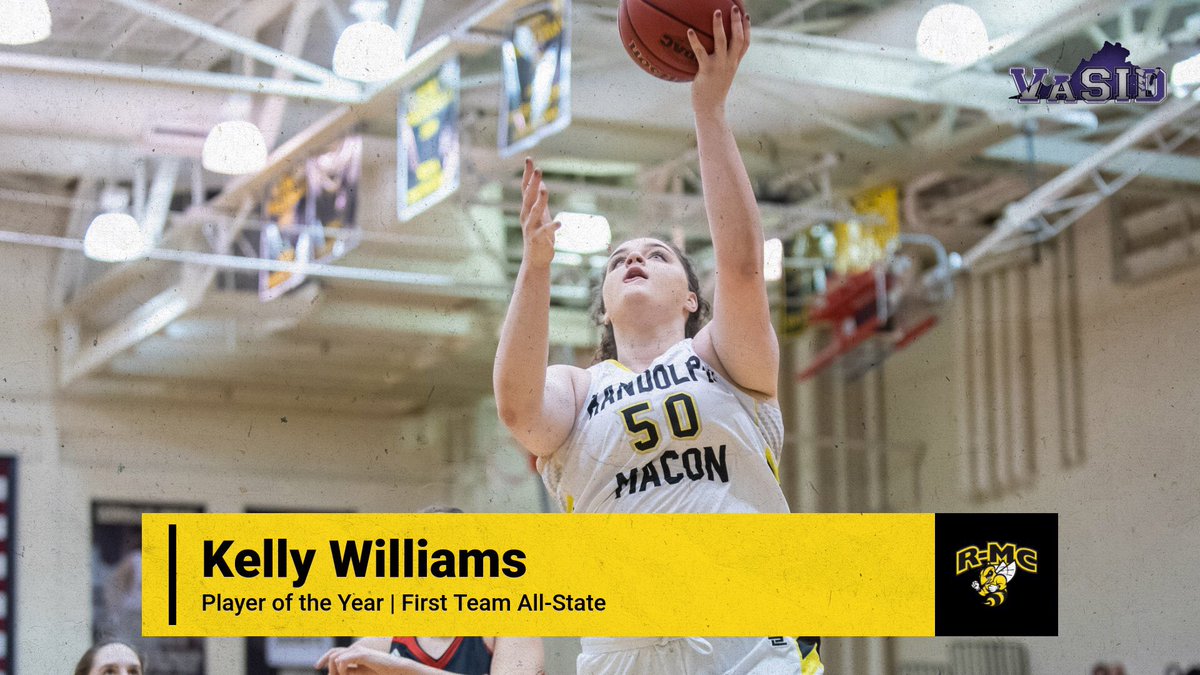 hlivermon23's tweet photo. Congrats to senior, Kelly Williams on being named the top player in the state by VaSID 🏀🐝🤩#️⃣1️⃣
We are so proud!
#THINKYELLOWJACKETS https://t.co/n9Uy1TfOaG