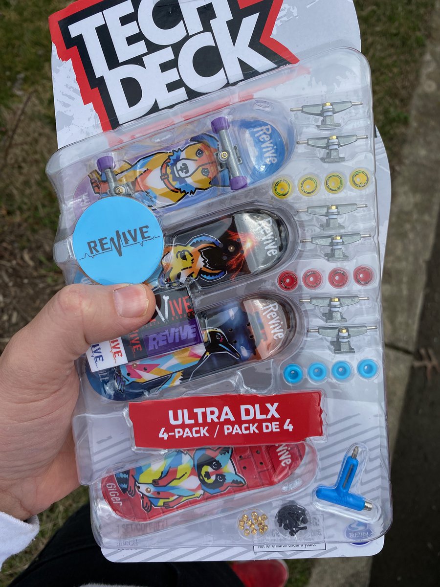 revive tech deck 4 pack