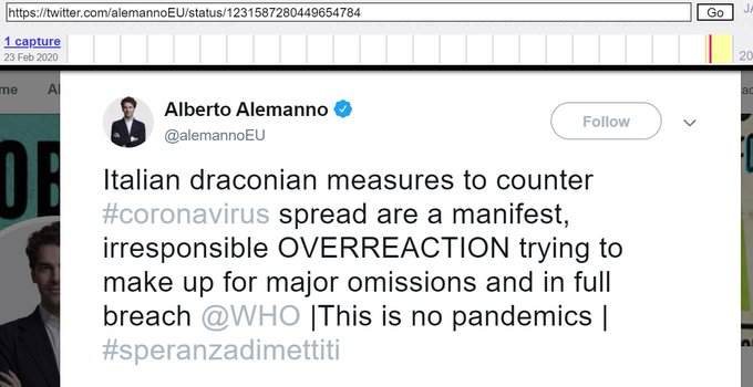 <a href="/nntaleb/">Nassim Nicholas Taleb</a> <a href="/alemannoEU/">Alberto Alemanno 🇪🇺</a> he ended up deleting the tweet