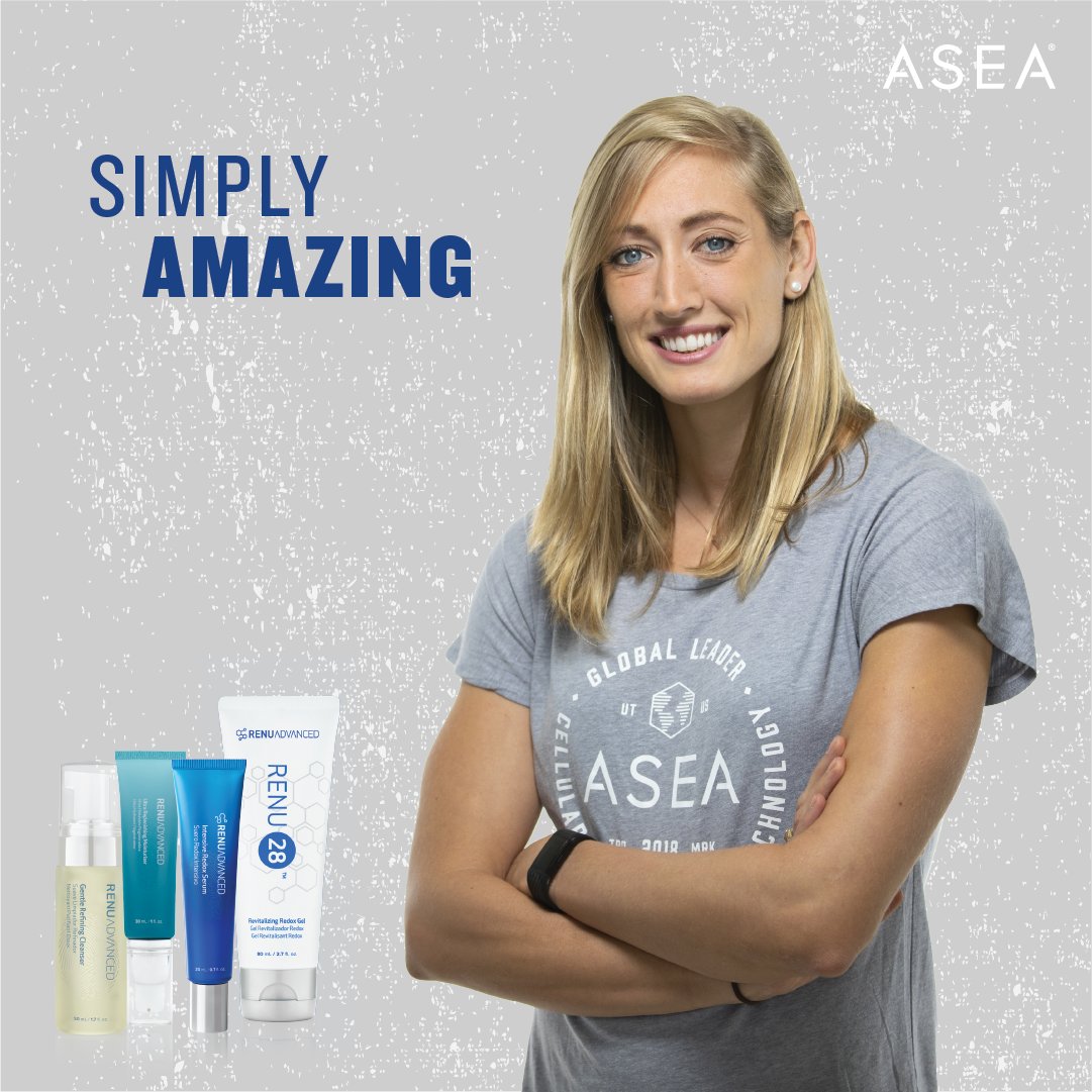 ASEA Corporate (@asea) on Twitter photo ASEA Athlete @breejalarson loves the RENU Advanced Skin Care system. "I feel like spending so much time in the pool, I need special care for my skin. Iβve been amazed with the RENU Advanced Skin Care system."
#poweredbyasea #asea #redox ASEA Athlete @breejalarson loves the RENU Advanced Skin Care system. "I feel like spending so much time in the pool, I need special care for my skin. Iβve been amazed with the RENU Advanced Skin Care system."
#poweredbyasea #asea #redox