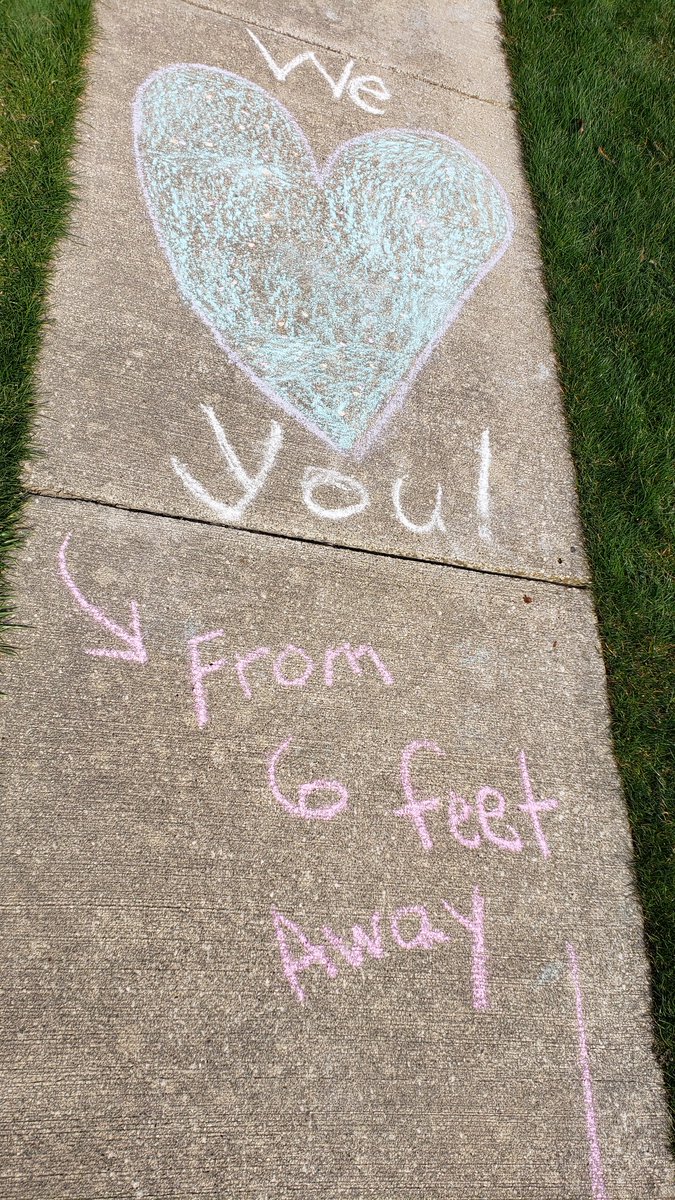 Showing our neighbors some love (from a safe distance)! #InThisTogetherOhio <a href="/GovMikeDeWine/">Governor Mike DeWine</a> <a href="/DrAmyActon/">Dr. Amy Acton</a>