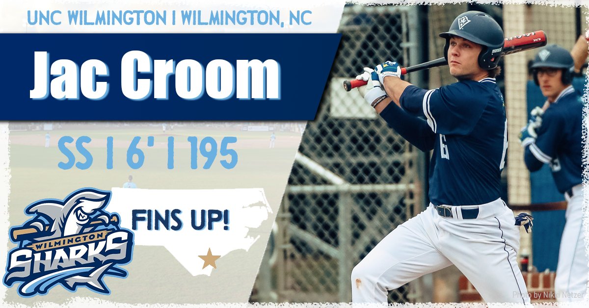 ILMSharks's tweet image. Hey Sharks fans! While we are all stuck at home, let's talk about something exciting...like the 2020 Wilmington Sharks!

Covering the 6-hole this summer, Wilmington native and @UNCWBaseball shortstop, Jac Croom! #FinsUp  

2020 Schedule: bit.ly/3dJ9muW