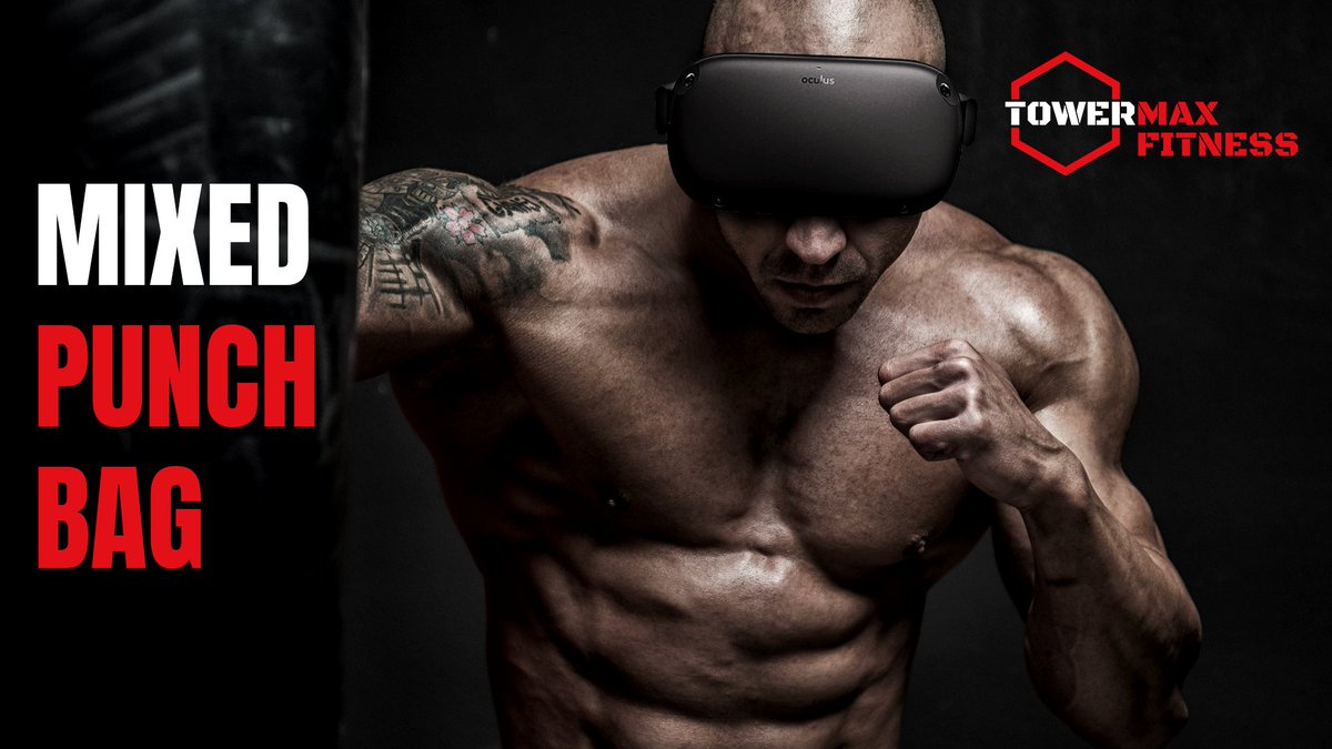 We released Mixed Punch Bag, a new unit for Towermax.Fitness 
#virtualreality #martialarts training for advanced(!) martial artists to train with real punching bags. You can set the dimension of your real punching bag or a wall for #boxing training.
tmxr.fit/mixed-punch-ba…