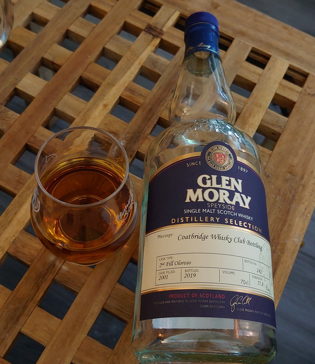 dnisbet250's tweet photo. Dram 97 of #Whisky366
#Bottleadown
@GlenMorayDist yet another BYO that was a smasher.
Rush deep sherry, apple and plum pie.
#MorayMagic #MondayMoray
9
#BuyADram Yes
#BuyABottle Yes https://t.co/hZS2koRcmN