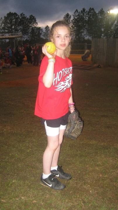 Today& #39;s softball is senior is Saraland second baseman Bree Green.That& #39;s right, the one and only Bree Green. Never met anyone quite like her.