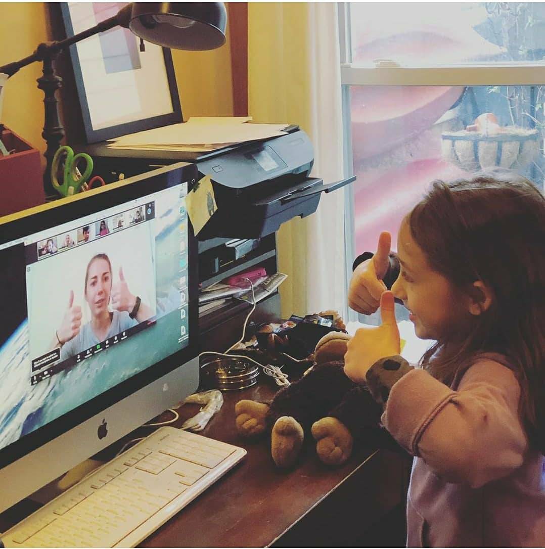 NearWestSchool's tweet photo. First Day of Distance Learning☑️#igschools #intergensconnect #distancelearning https://t.co/ssXaA2zaCA
