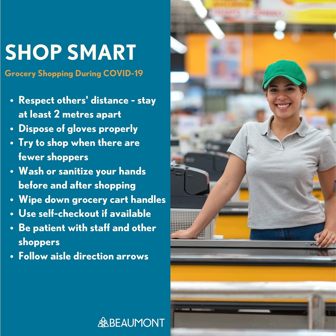 We all have a role in preventing the spread of COVID-19. If you have to shop for groceries, remember to keep your distance from others, wash your hands, and dispose of used gloves properly. Stay safe!

#T4X #BeaumontAB