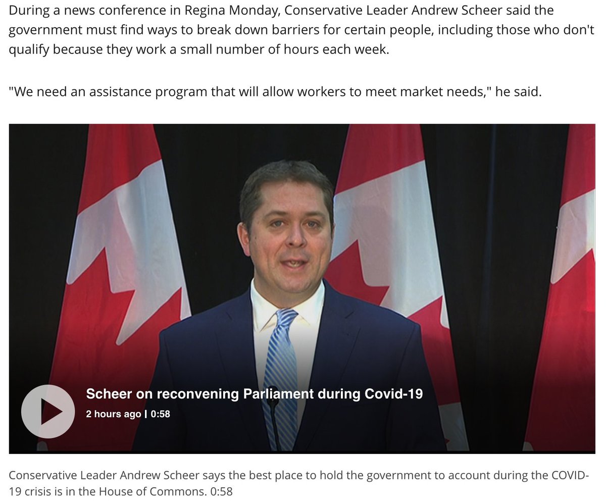 It's nice that <a href="/AndrewScheer/">Andrew Scheer</a> is more concerned that emergency benefits satisfy what the *market* needs, rather than what humans need. #peoplenotprofits