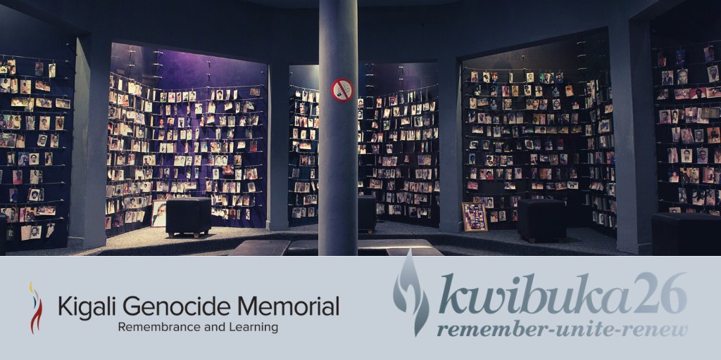 Tomorrow, the @Kigali_Memorial will host the 26th Commemoration of the 1994 Genocide against the Tutsi in Rwanda. #Kwibuka26