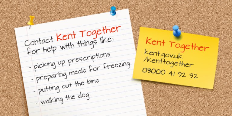 CllrAndyStamp's tweet photo. 📣 A 24-hour helpline called Kent Together has been set up to provide a single point of contact for anyone in #Medway and #Kent in urgent need of help during the #Coronavirus outbreak 📣

It’s also the place to report concerns about the welfare of someone else. 

Details below ⤵️ https://t.co/jBBF984RWd