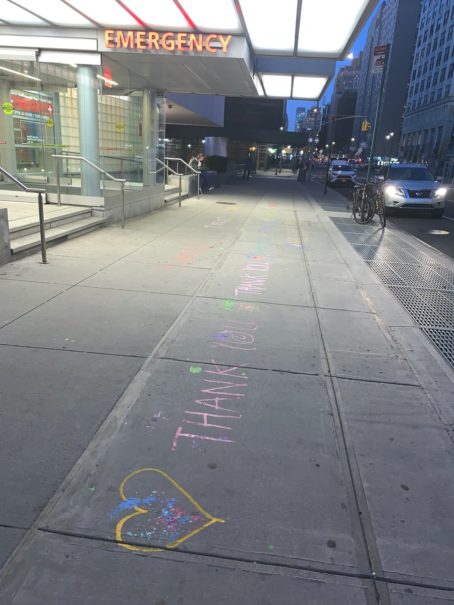 W13thStAlliance's tweet photo. Thank you Lenox Health Greenwich Village staff for all your tireless work during the crisis. We appreciate you! https://t.co/aSNxRyW3jl