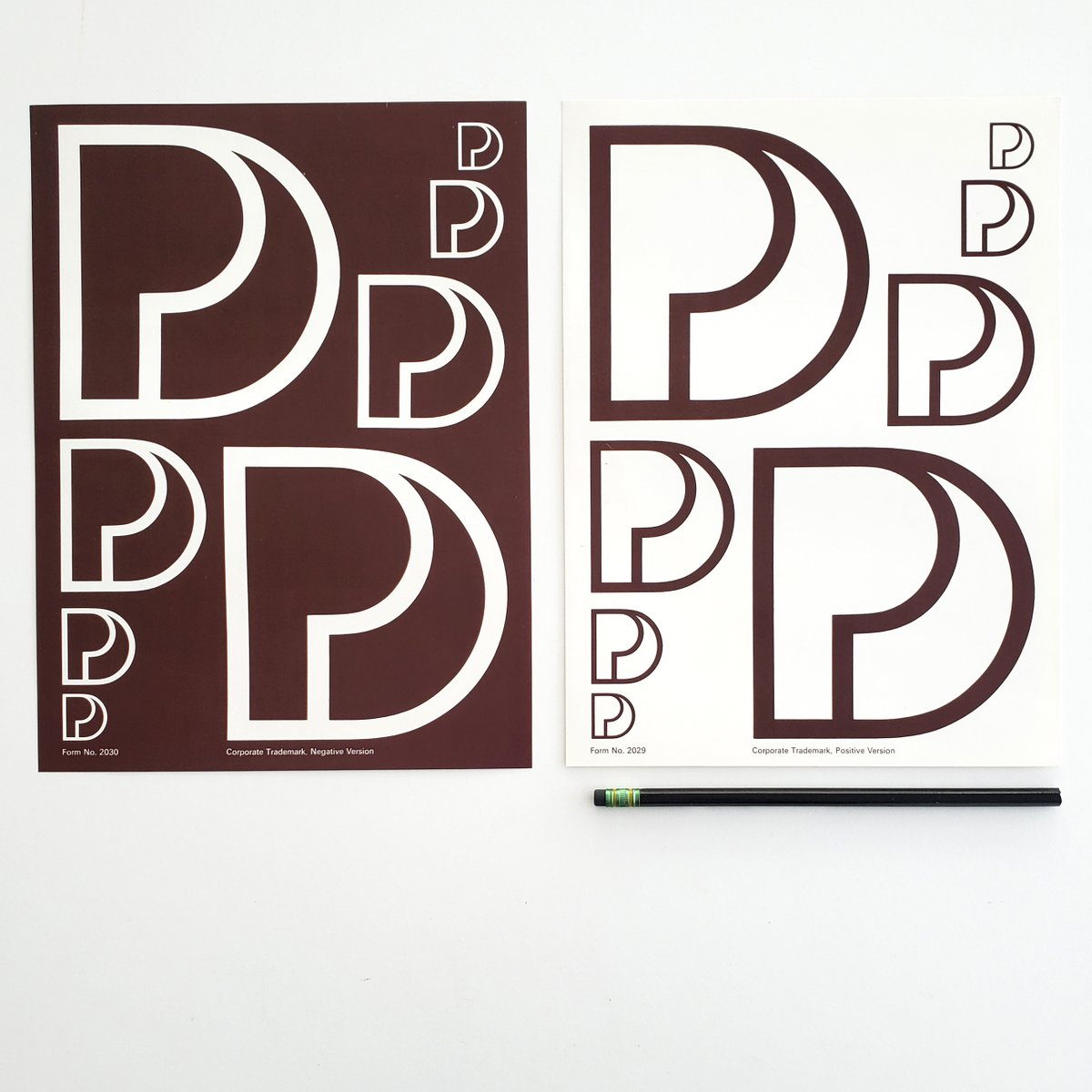 VignelliCenter's tweet photo. It's #ManualsMonday! Every (almost) Monday we share a #StandardsManual from the #archives! Corporate Logotype &amp; Trademark Standards for Parke-Davis, 1969, by Harri Boller of Unimark.  #DesignArchives More: https://t.co/1ppZdP14uI https://t.co/5X0Go508Kv