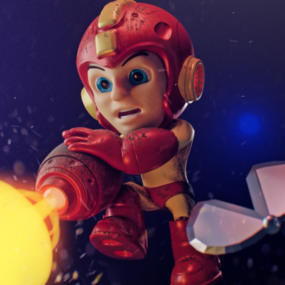 3dblendered's tweet photo. Mega Man made by @luchadev in #Blender3D
Embers were added in post render with #Photoshop.
.
.
âŁ#megama #capcomcosplay #capcomfighters #capcomunity #capcomvssnk #b3d #blenderrender #blenderguru #blender3dart #3dblender #artistation @MegaMan https://t.co/SHGawWc0qM