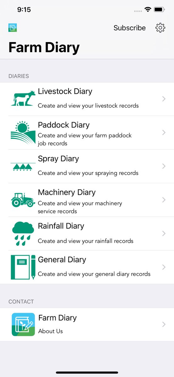 FarmTableAU's tweet photo. ***Farming Software Spotlight***
This week we are introducing you to Farm Diary, an easy to use app that lets you record, categorise and retrieve your notes on the go. It was developed by mixed grain and livestock farmers. > https://t.co/y812C6yIoK #farmdiary #ausag #agtech https://t.co/mbYU6VXxOX