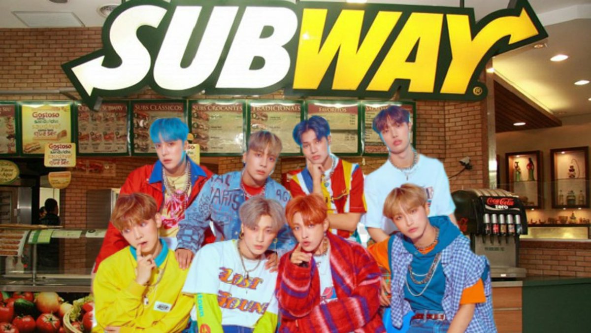 Ateez as subway employees : a thread(I need to get this out of my system)