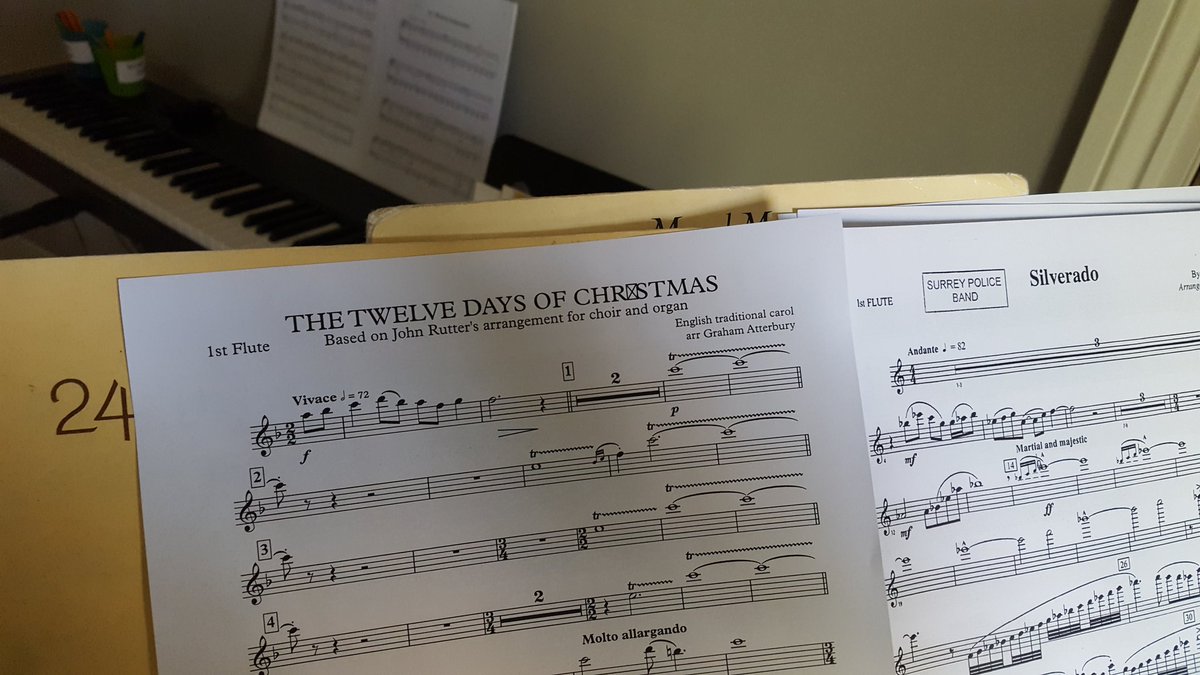 hettystock's tweet photo. Because it is NEVER too early to practise #Christmas #Music @PoliceBand1 @GrahamAtterbury #AprilSetsANewRecord 🎶🎵 https://t.co/cnH1mWDG6b