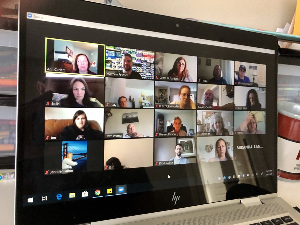 I’m proud of the collaboration, creativity and commitment our teachers and specialists display as we work to adjust our practices in the changing world of education. #smallschoolbigheart #distancelearning