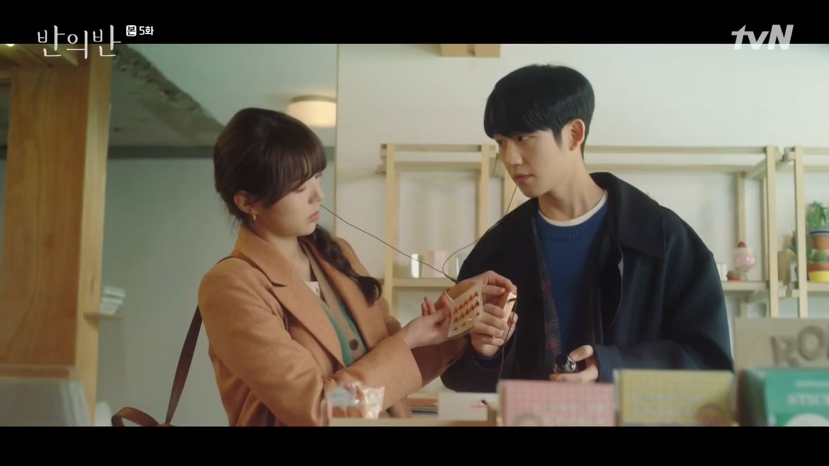 Enjoy this collection of scenes, all gather from episode 5, in which Ha-won stares at Seo-woo without her realizing.  #APieceOfYourMind  #JungHaeIn  #ChaeSooBin