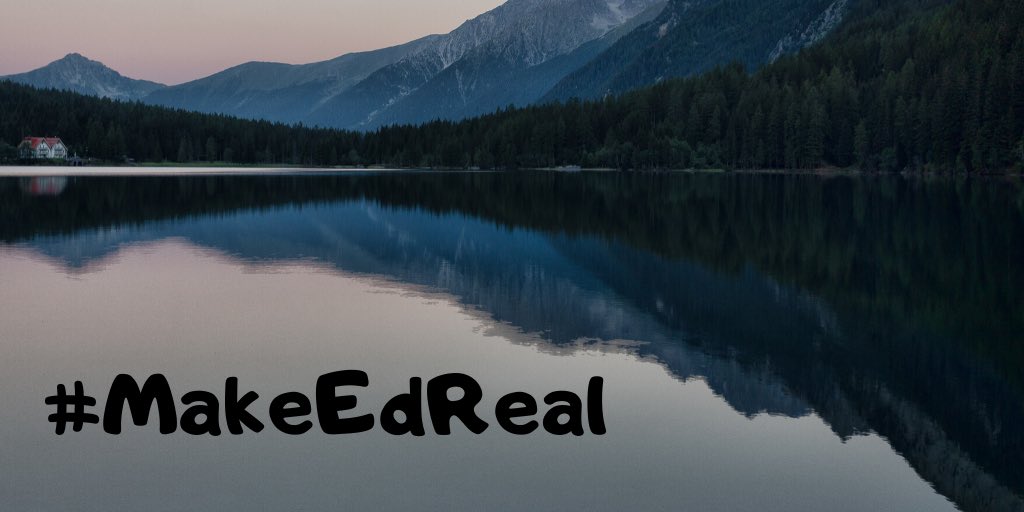 ElizRussellEdu's tweet photo. A very special thank you to these 2 amazing people! Past co-moderator @MrJSellen of #KUSDLearn & #MakeEdReal. Joeโs vision & commitment brought the chat to life! Thanks also to our new co-moderator @stephenkelley85 for continuing to keep #MakeEdReal alive. Youโre both awesome! ๐ https://t.co/iYMQ9ScFUu