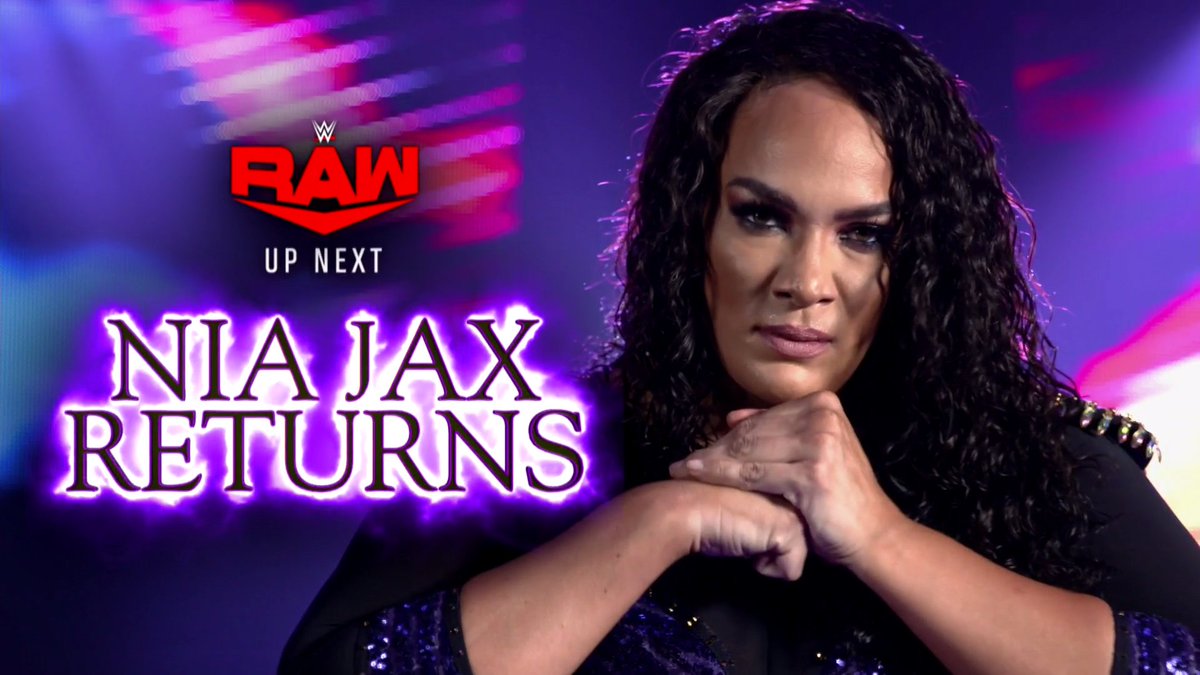 WWE's tweet photo. THIS ISN'T LIKE MOST RAWS.

@NiaJaxWWE makes her highly-anticipated return NEXT on #WWERaw! https://t.co/hhKO34PAHR