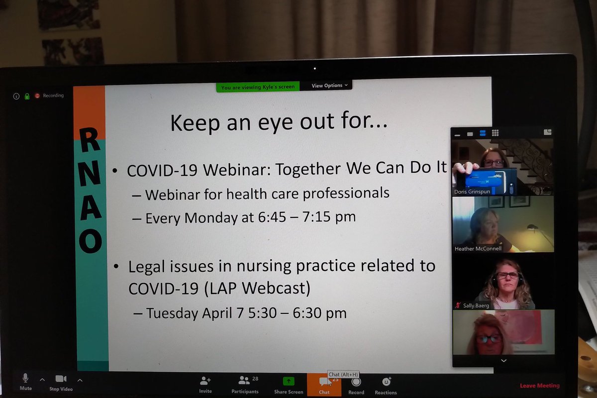 DorisGrinspun's tweet photo. @IBajnok @fordnation @celliottability @HeAngus @ONThealth @OntHospitalAssn @NursingNow2020 @bathebrit @nurseflash @CPHO_Canada @DrTedros @nursingdean @FranceNursing @whatsbeeping @NursingNowCat @elizabeth_iro It was inspiring to be with our colleagues to speak about #NursingAtTheTimeofPandemic and hear their experiences, questions, recommendations, and letting them know that we #standbyyou every day at any time! #TogetherWeCanDoIt @SusanMcNeill_ @H_McConnellRNAO @IBajnok @ONThealth https://t.co/kEbQ7C7Sbt