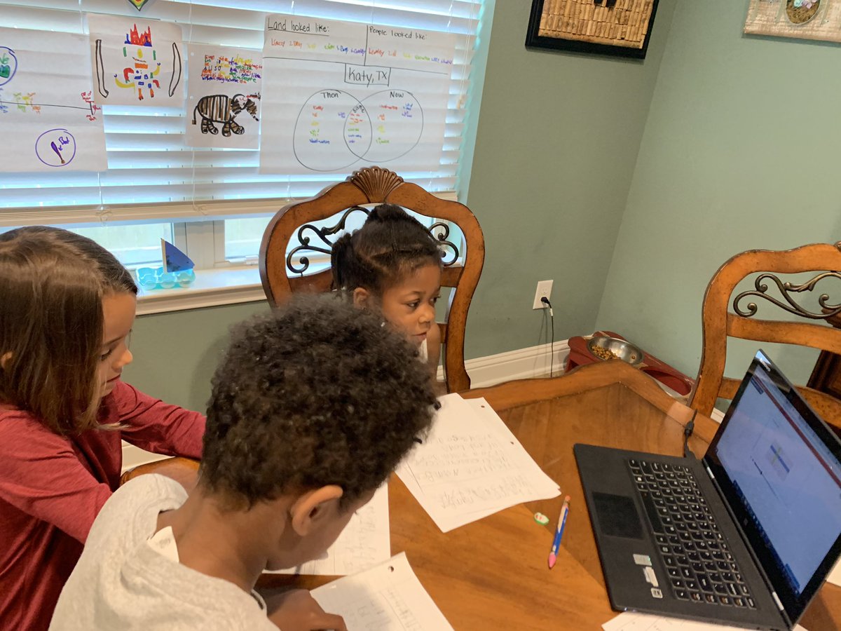 ashwilliams314's tweet photo. Well the straight online lessons today was rough... we did some improvising to make it more enjoyable! https://t.co/4ZR9LmqKec